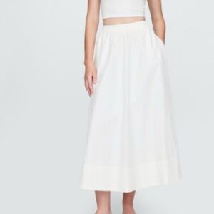 Gap linen midi skirt